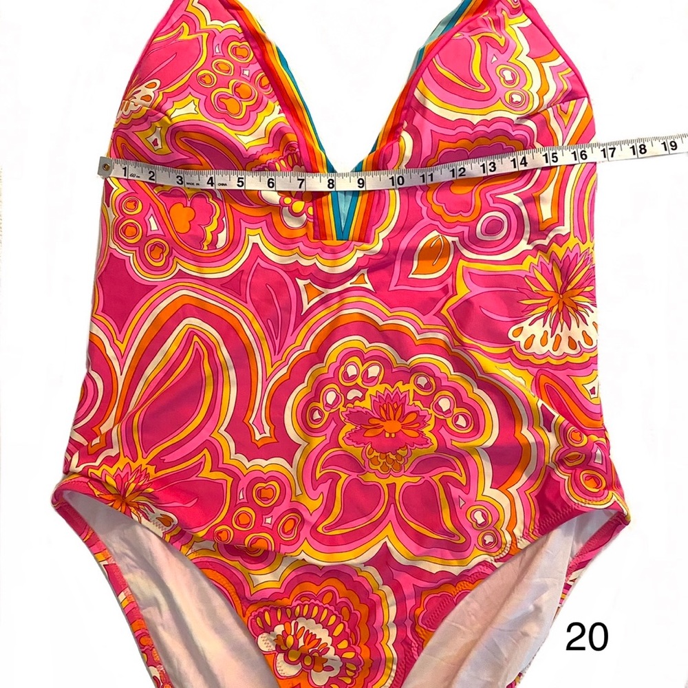 TRINA TURK Morning Sunrise One-pc Swimsuit 🏄🏻‍♀️ - Picture 5 of 13
